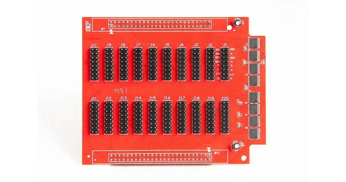 هاب 75 دارای 20 ردیف – HUB75*20